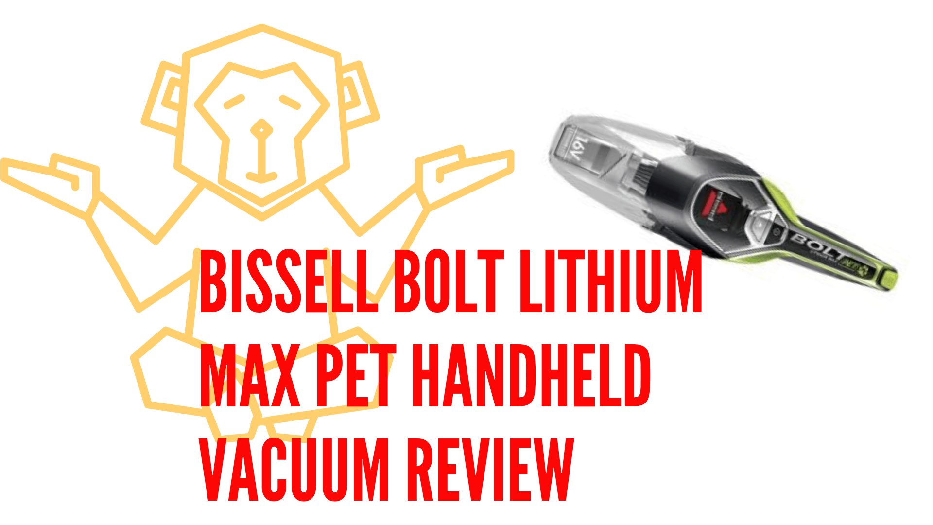 Bissell Bolt Lithium Max Pet Cordless Hand Vacuum