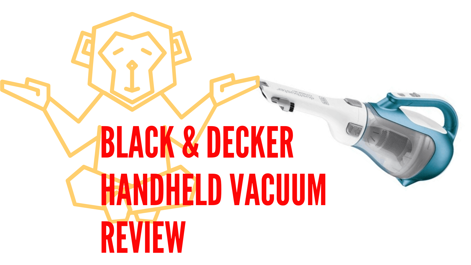 Black&Decker Handheld Vacuum (CHV1410L)